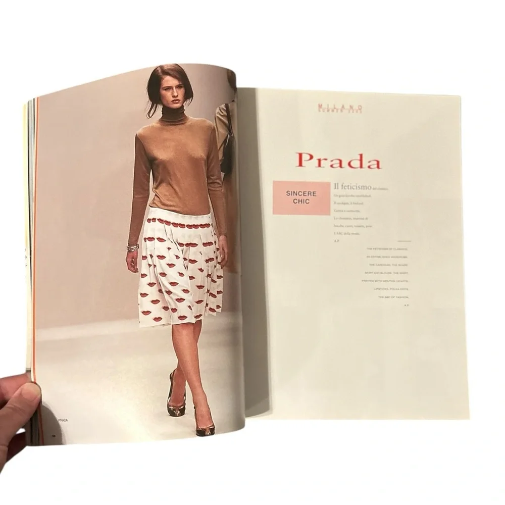 Vintage Y2K Collezioni Donna Pret-a-Porter Magazine #73 S/S 2000 Runway Fashion